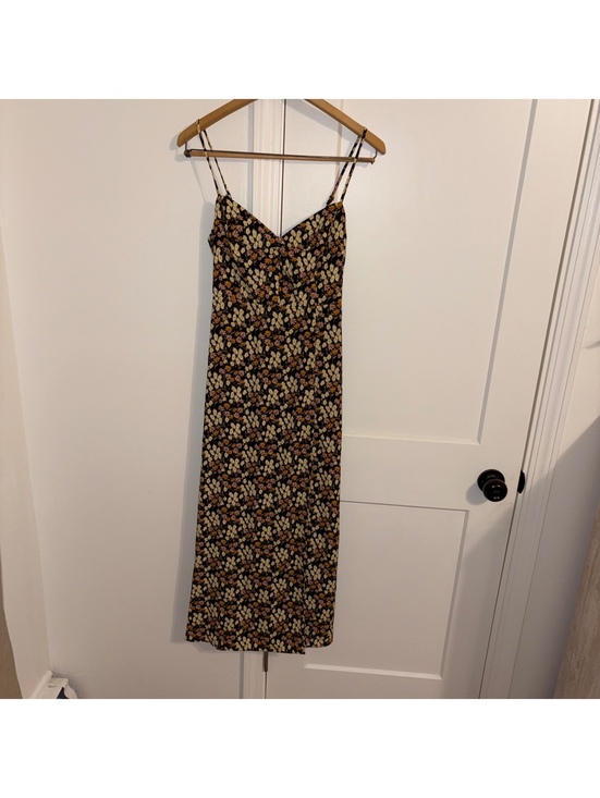 Urban Outfitters Dresses & Skirts - Urban Outfitters NWT Floral Side Slit Small Spaghetti Strap Sun Dress Brand NEW